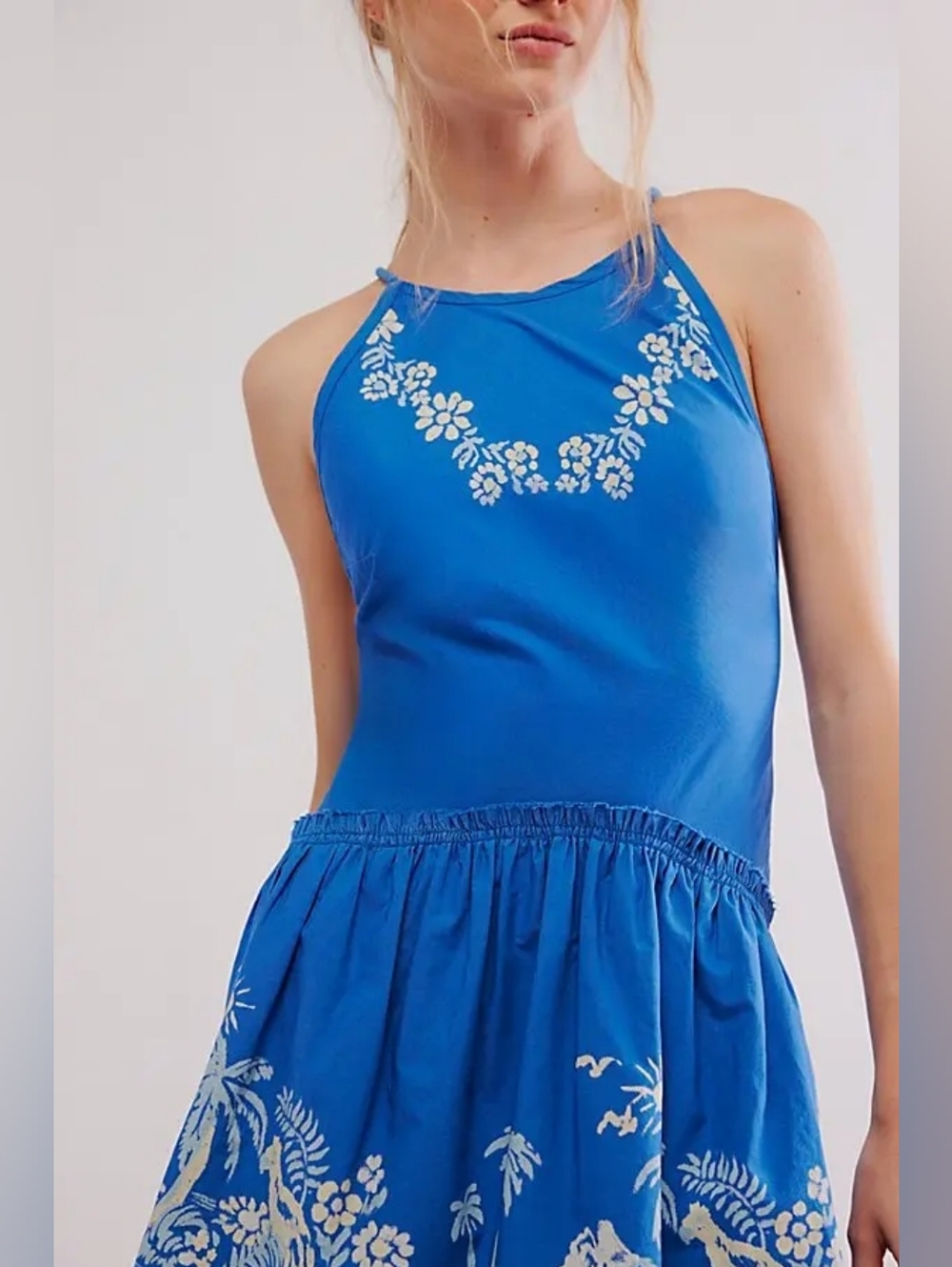 Free People Desert Island Mini Dress